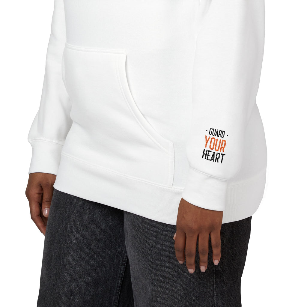 Hoodie — Cozy Heart Lock Graphic Pullover