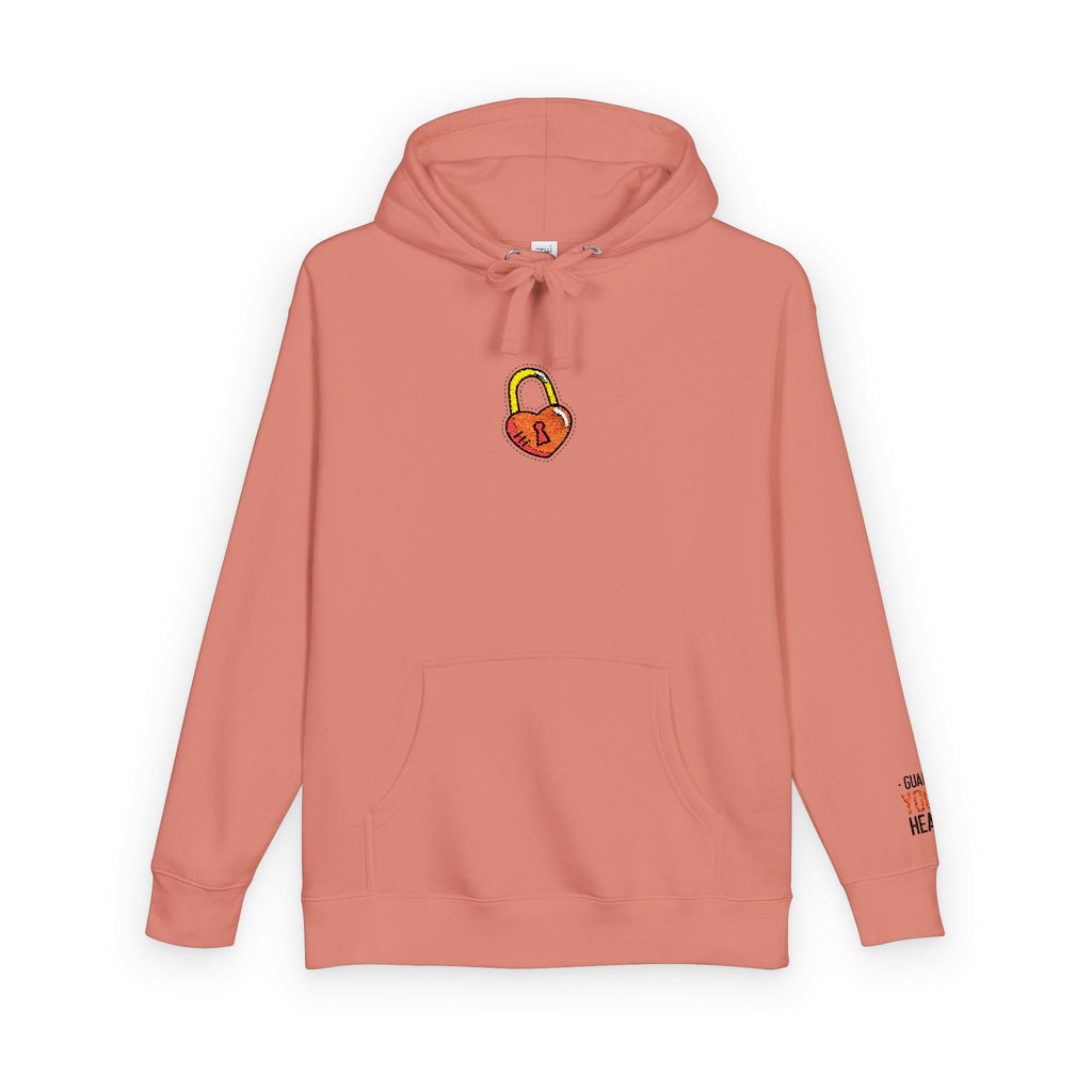 Hoodie — Cozy Heart Lock Graphic Pullover