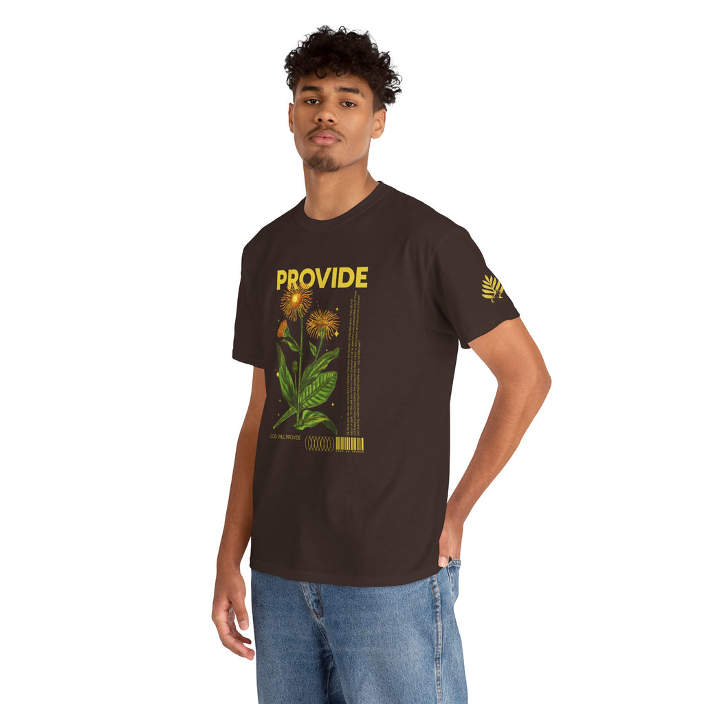Provide Floral Graphic Tee — Matthew 6:28-30