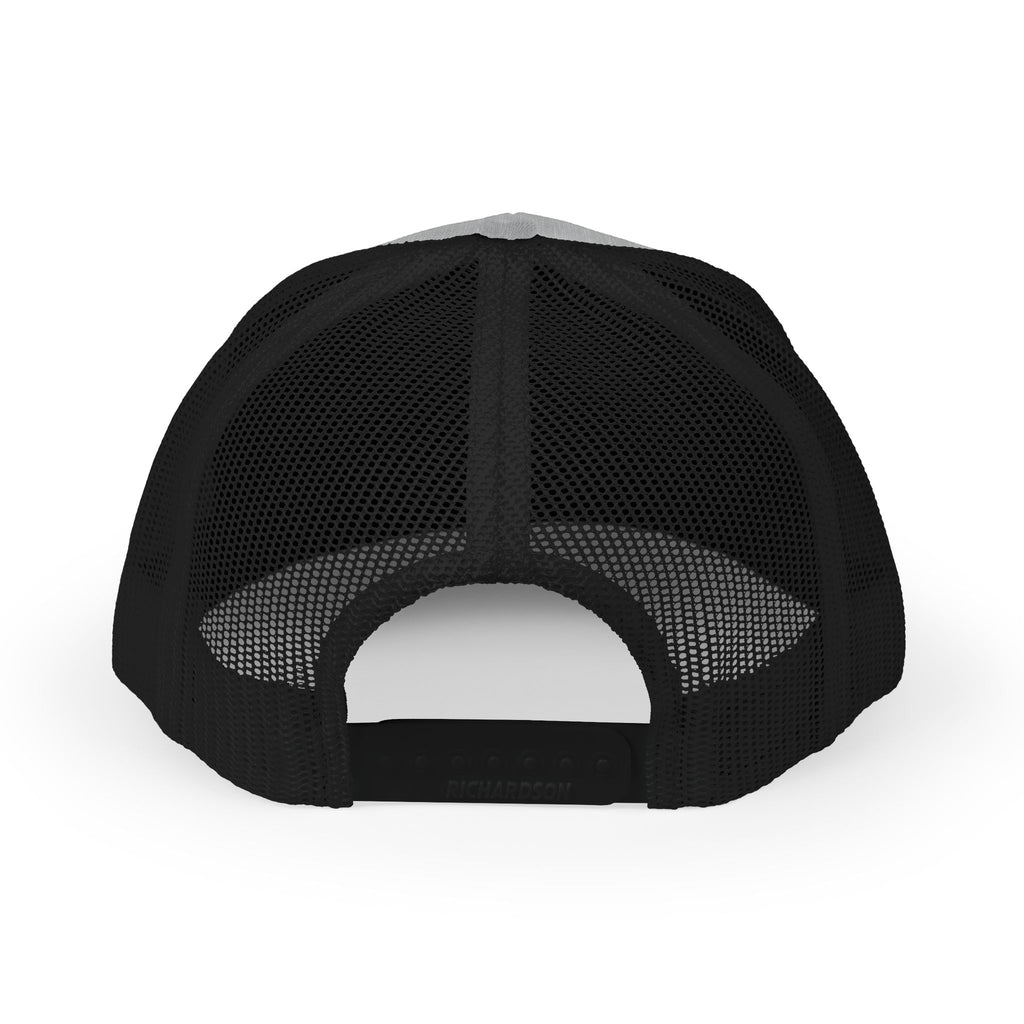 Embroidered Palm Road Snapback Trucker Hat