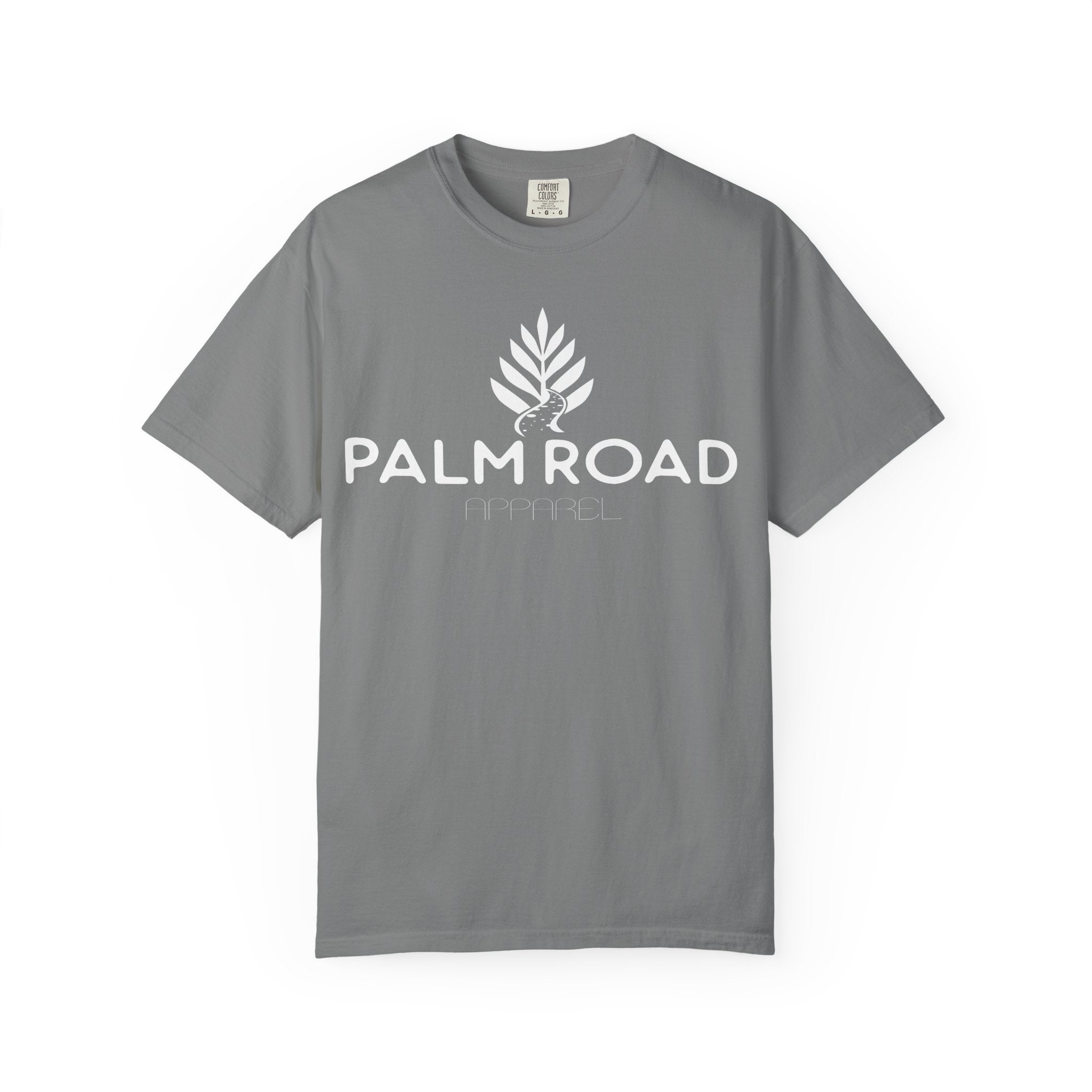 Palm Road Logo T-Shirt | White Print