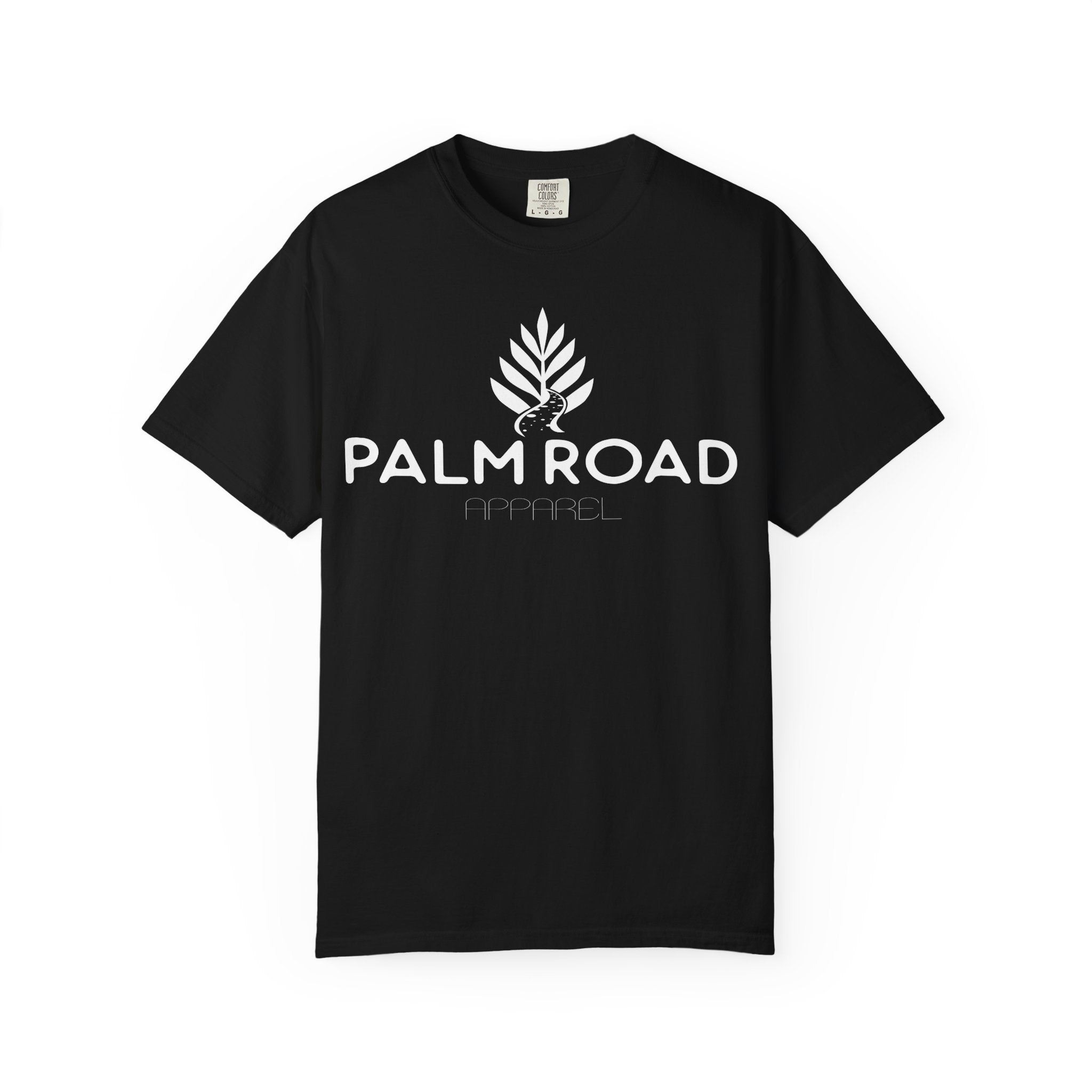Palm Road Logo T-Shirt | White Print