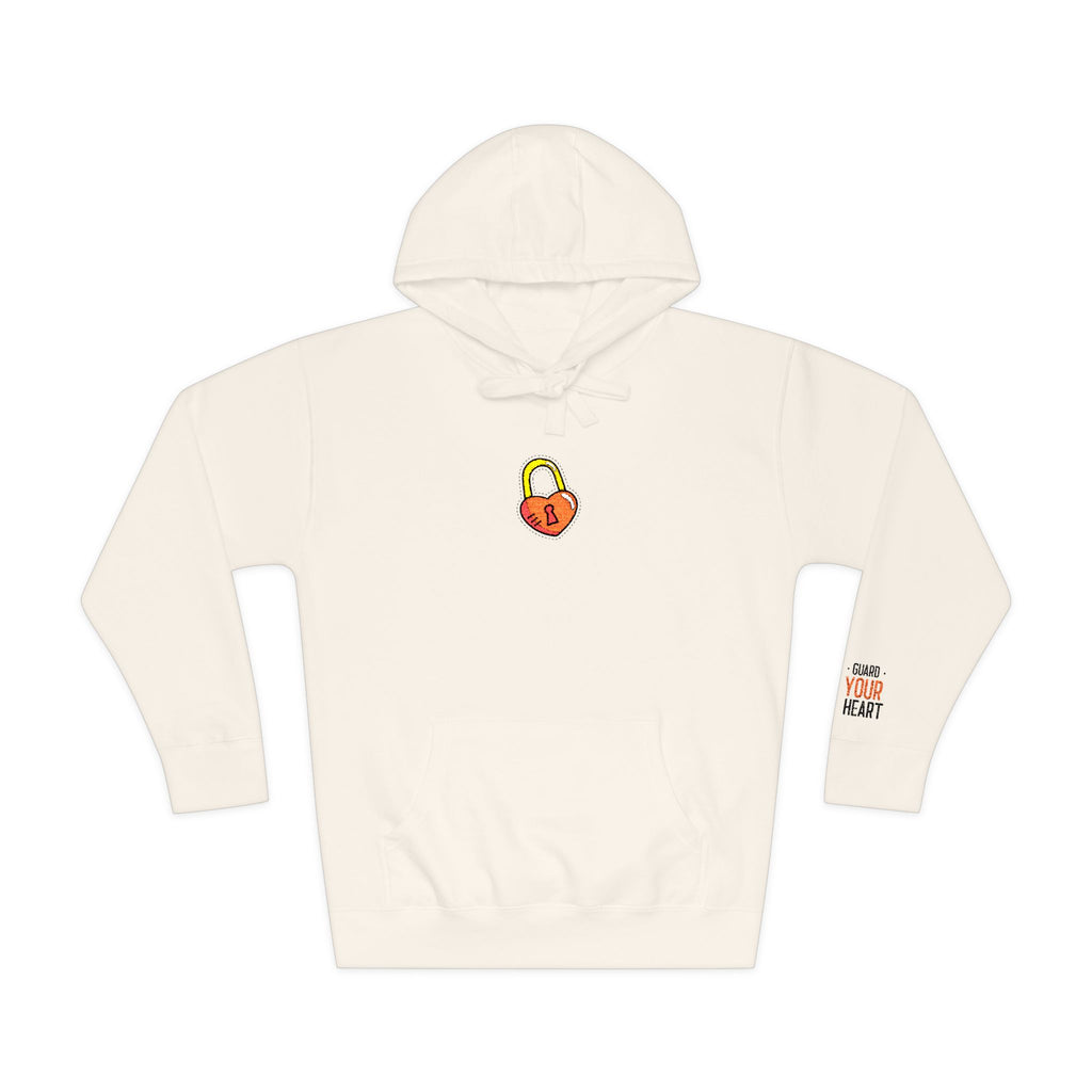 Hoodie — Cozy Heart Lock Graphic Pullover