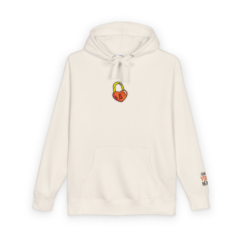 Hoodie — Cozy Heart Lock Graphic Pullover