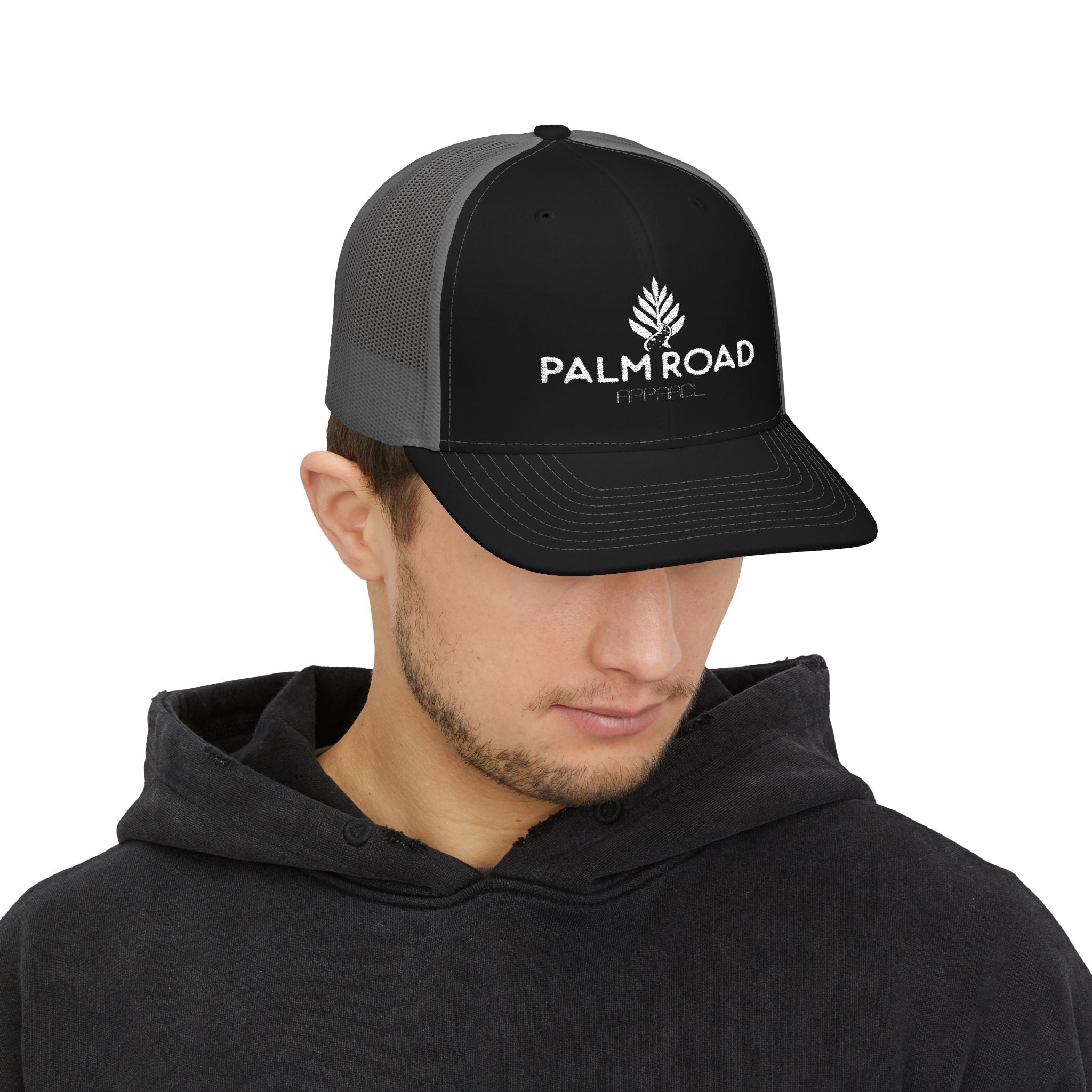 Palm Road | Embroidered Trucker Cap