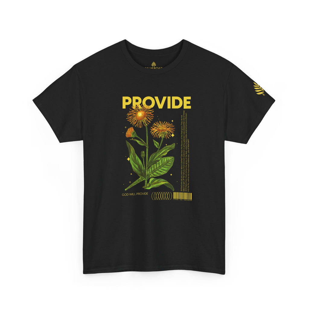 Provide Floral Graphic Tee — Matthew 6:28-30