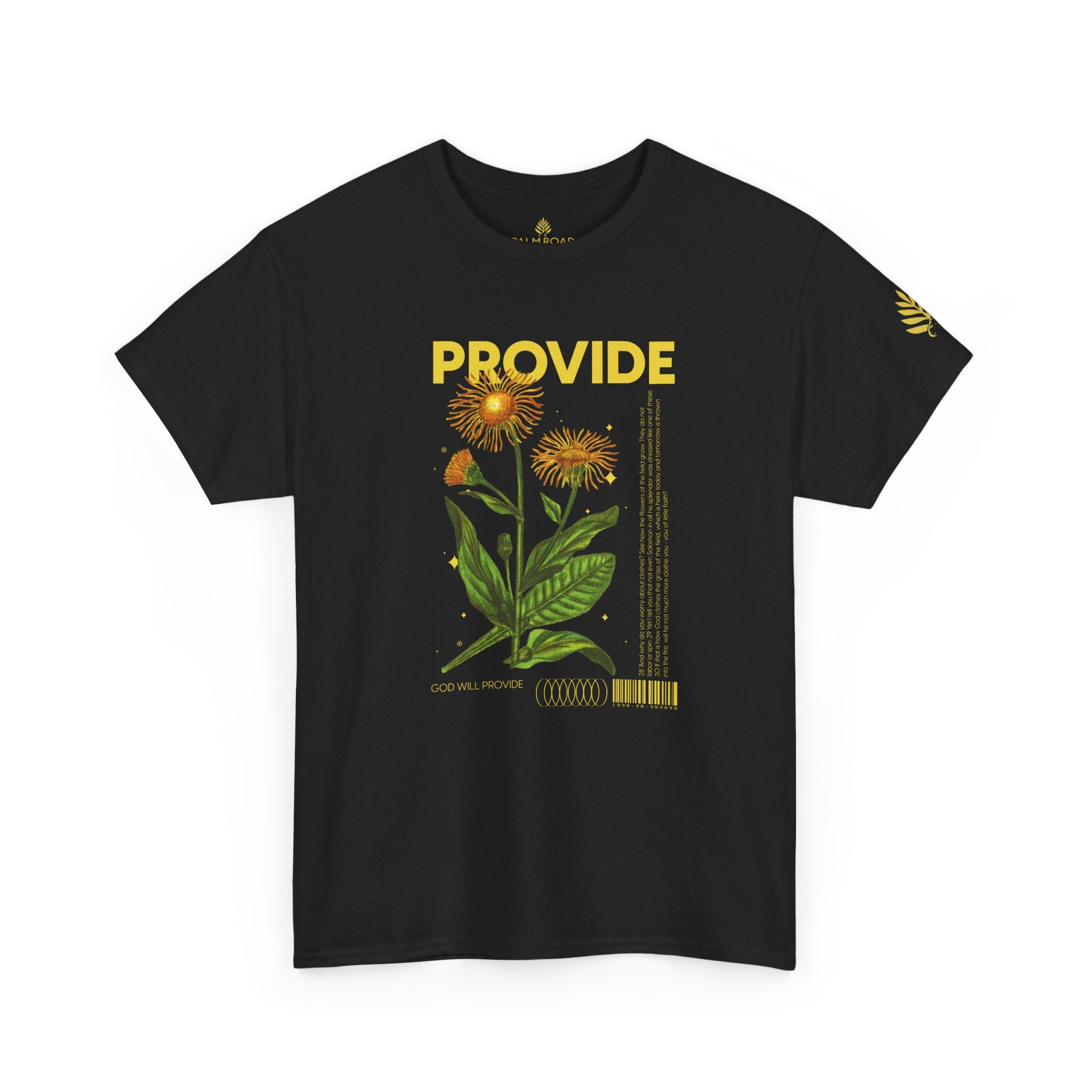 Provide Floral Graphic Tee — Matthew 6:28-30