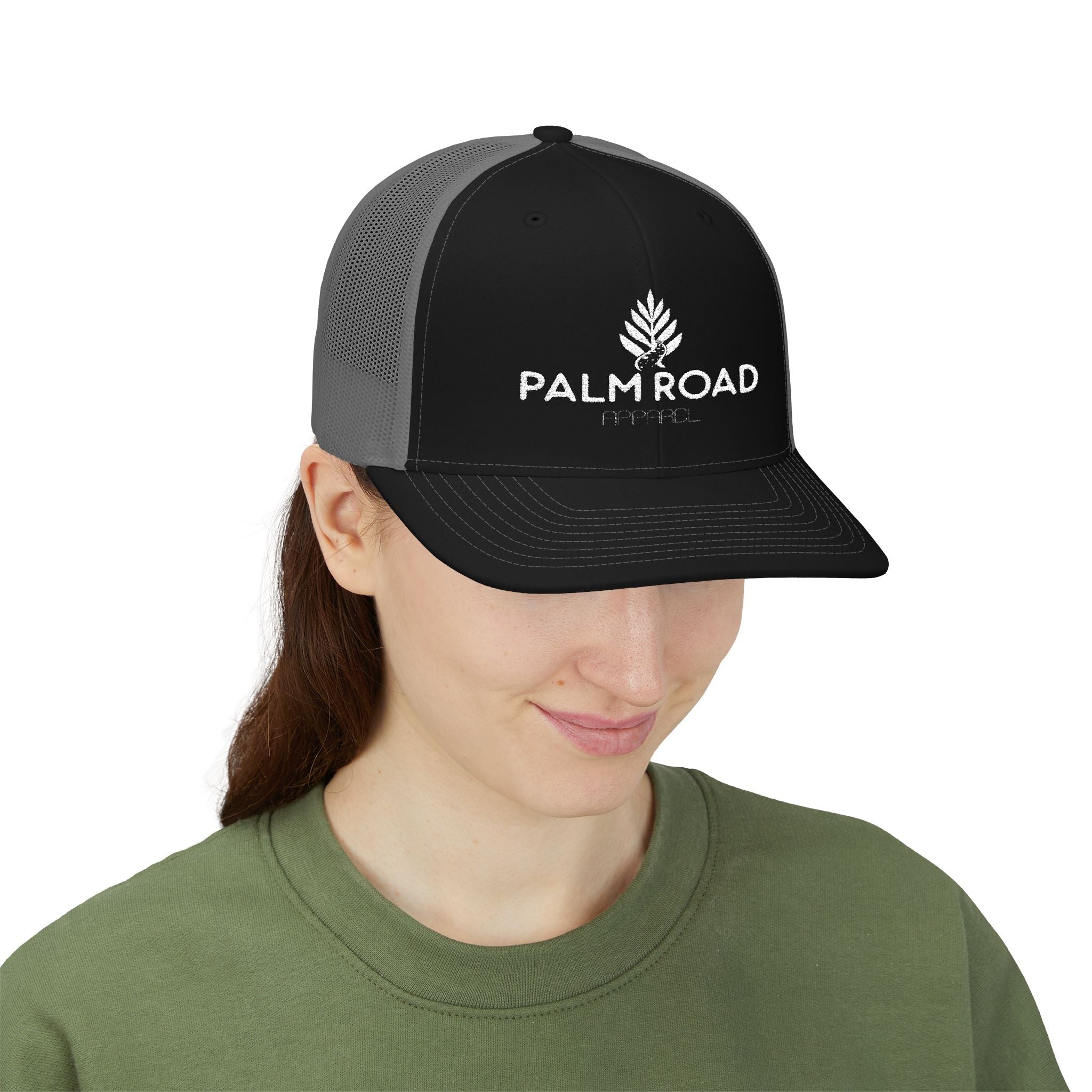 Palm Road | Embroidered Trucker Cap