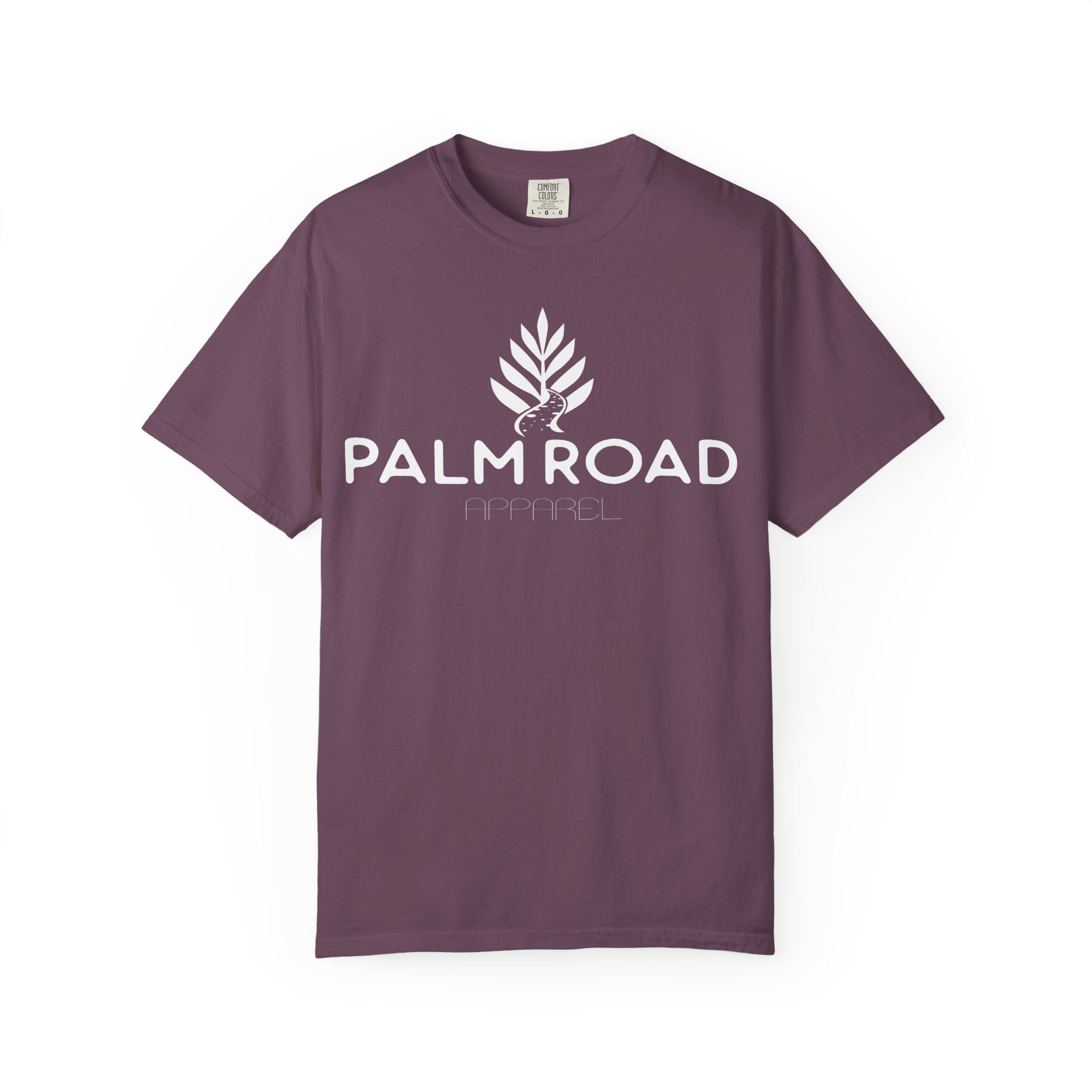 Palm Road Logo T-Shirt | White Print