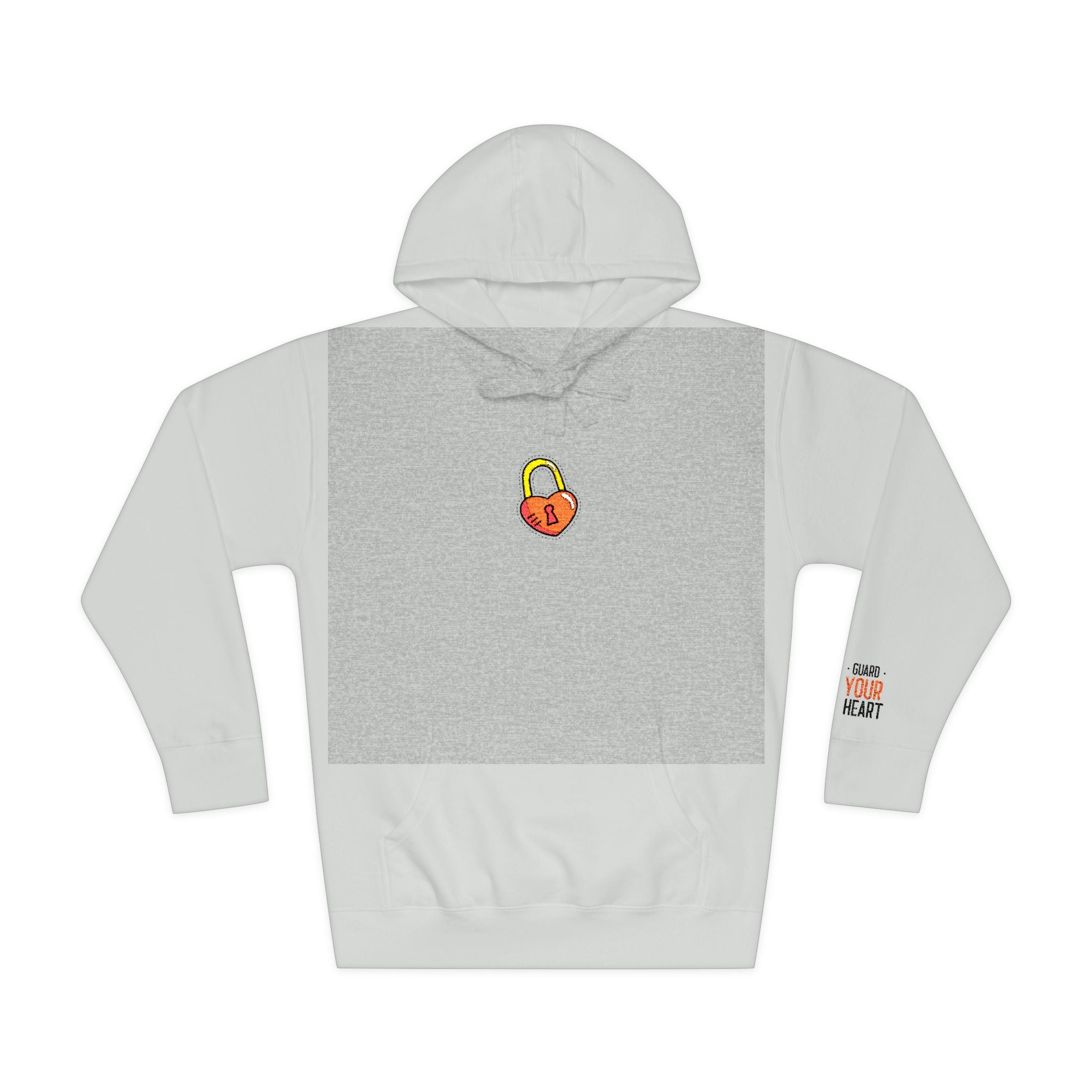 Hoodie — Cozy Heart Lock Graphic Pullover
