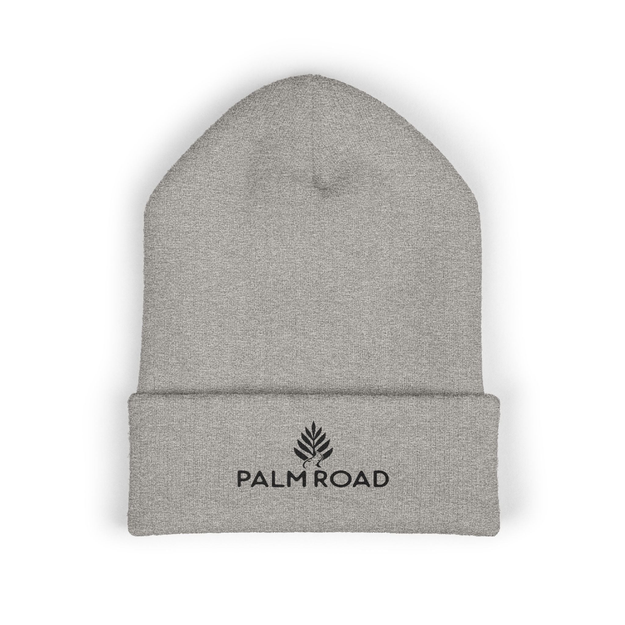 Palm Road |Embroidered Cuffed Beanie