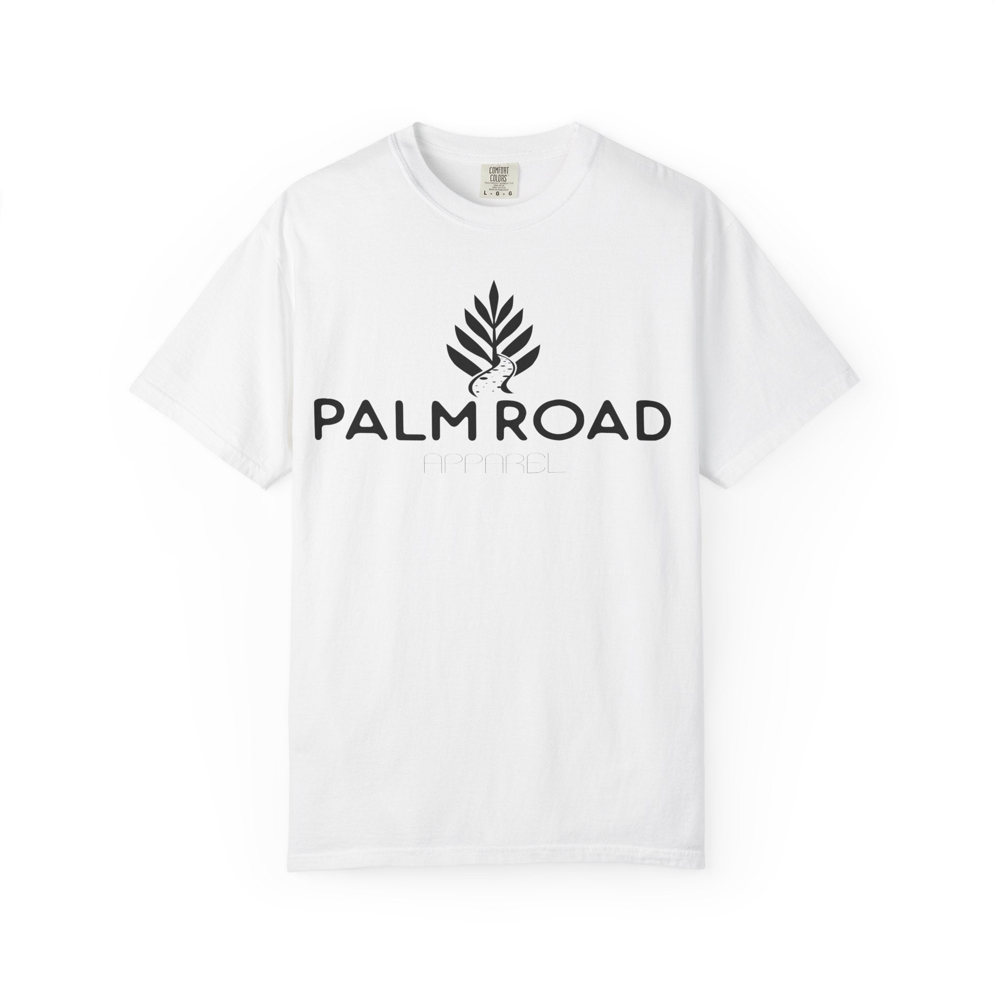 Palm Road Logo T-Shirt | Black Print