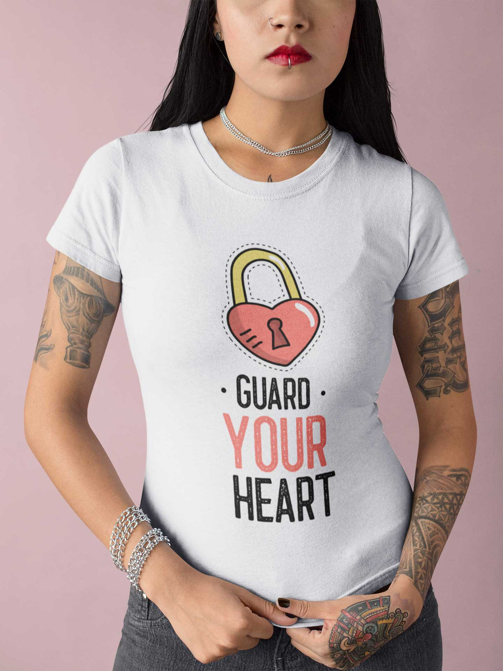 Guard Your Heart | Graphic Tee | Proverbs 4:23