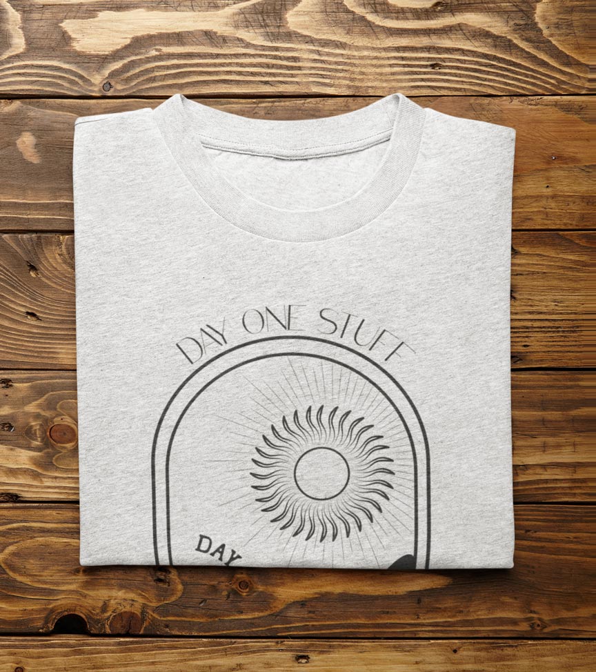 Day One Stuff | Vintage Style Sun and Moon