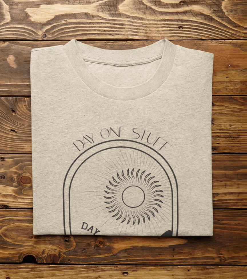 Day One Stuff | Vintage Style Sun and Moon