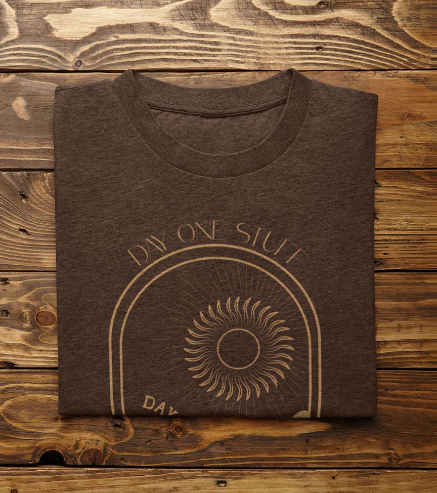 Day One Stuff | Vintage Style Sun and Moon