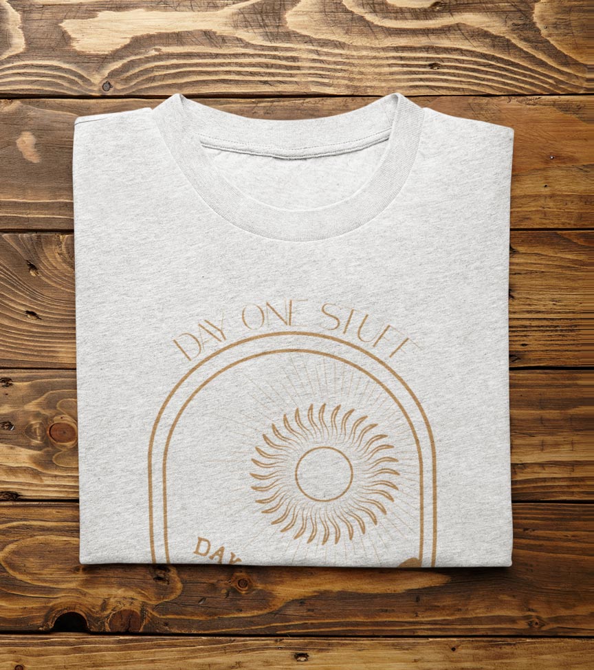 Day One Stuff | Vintage Style Sun and Moon