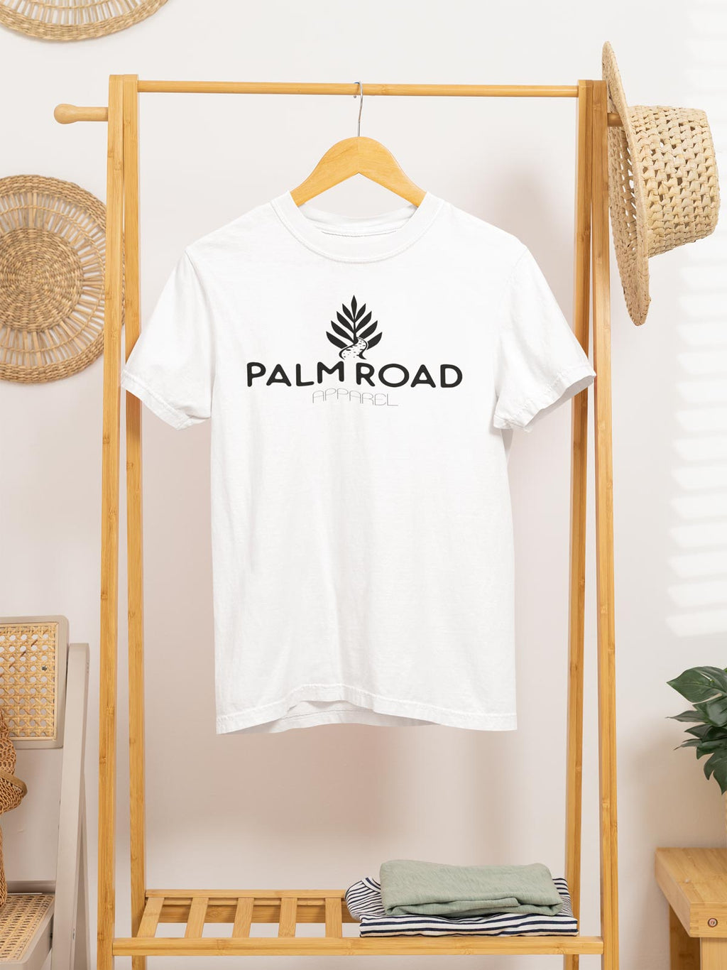 Palm Road Logo T-Shirt | Black Print