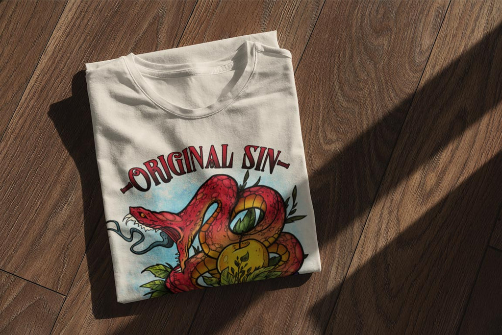 Original Sin | Tattoo Inspired Graphic Tee Shirt