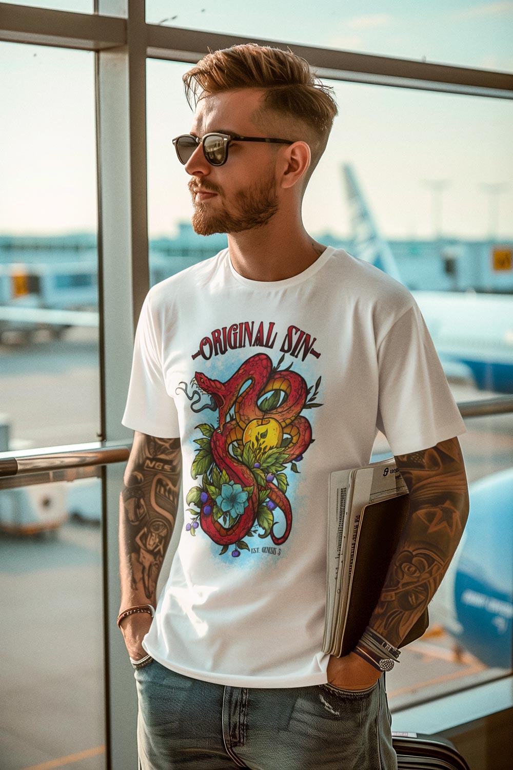 Original Sin | Tattoo Inspired Graphic Tee Shirt