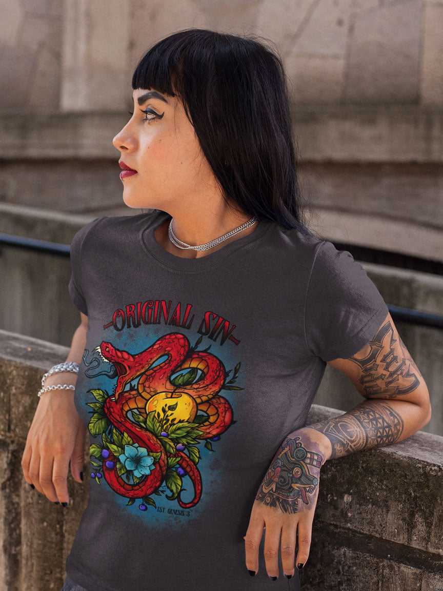 Original Sin | Tattoo Inspired Graphic Tee Shirt