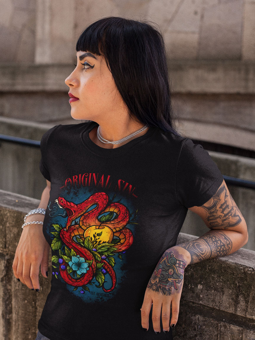 Original Sin | Tattoo Inspired Graphic Tee Shirt