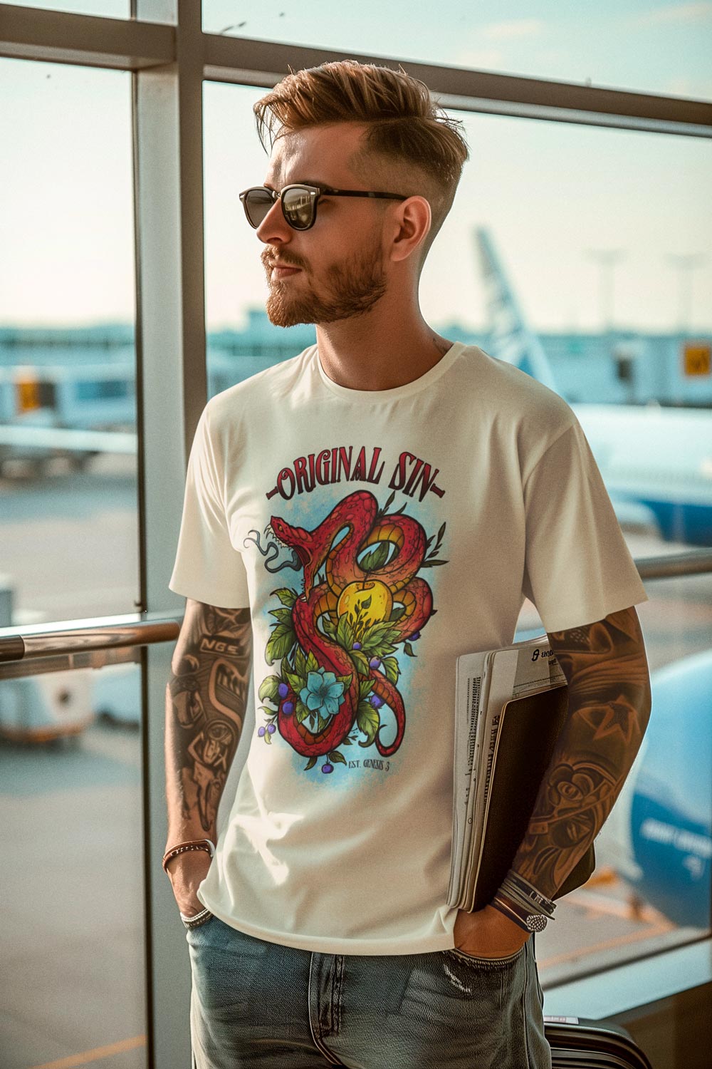 Original Sin | Tattoo Inspired Graphic Tee Shirt