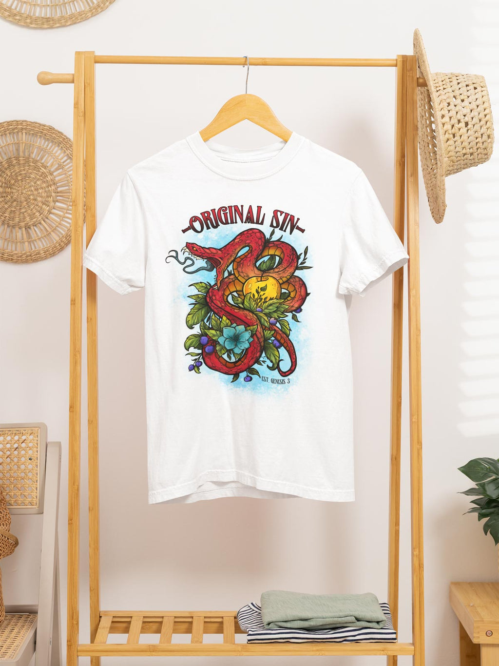 Original Sin | Tattoo Inspired Graphic Tee Shirt