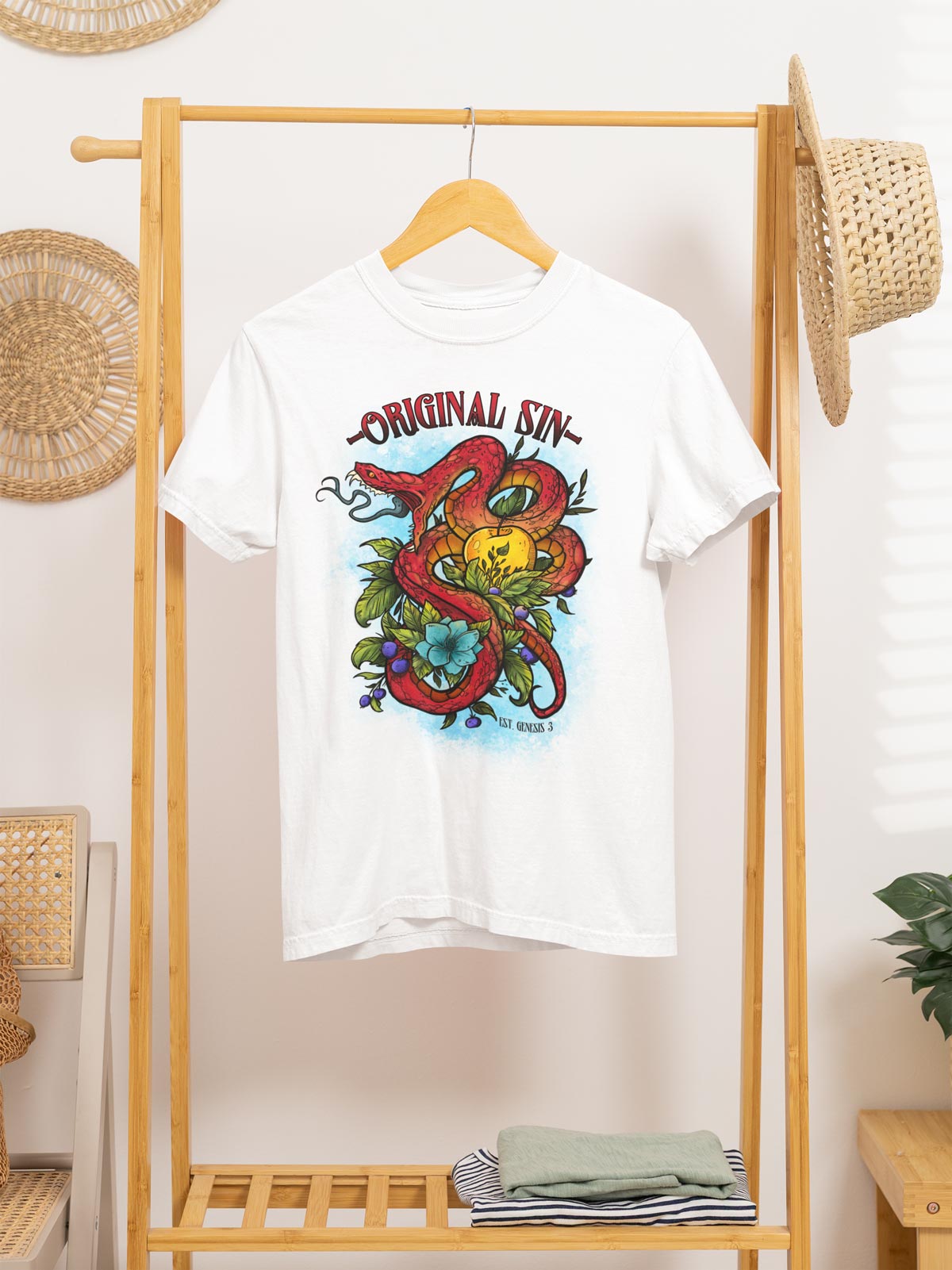 Original Sin | Tattoo Inspired Graphic Tee Shirt