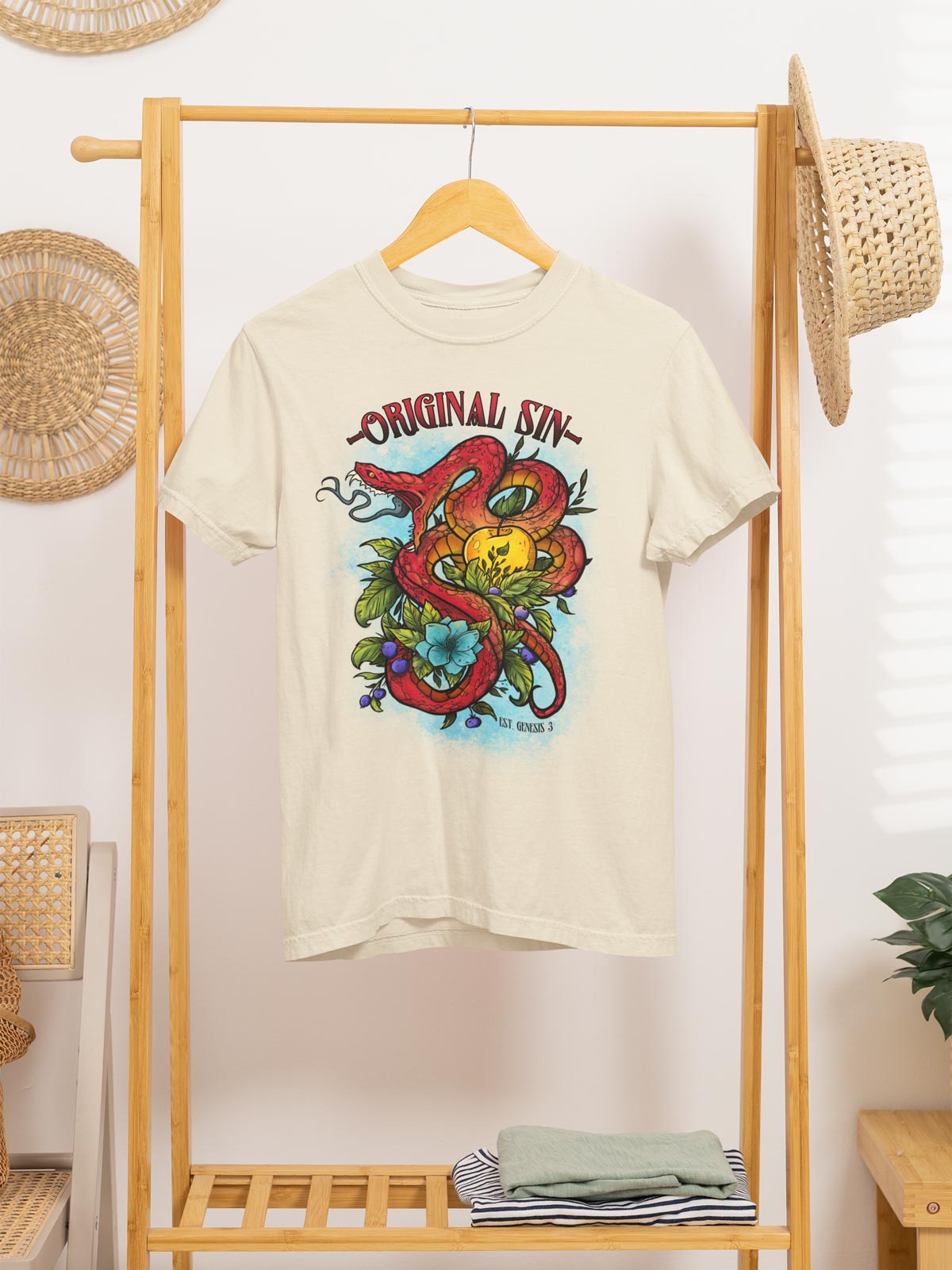 Original Sin | Tattoo Inspired Graphic Tee Shirt