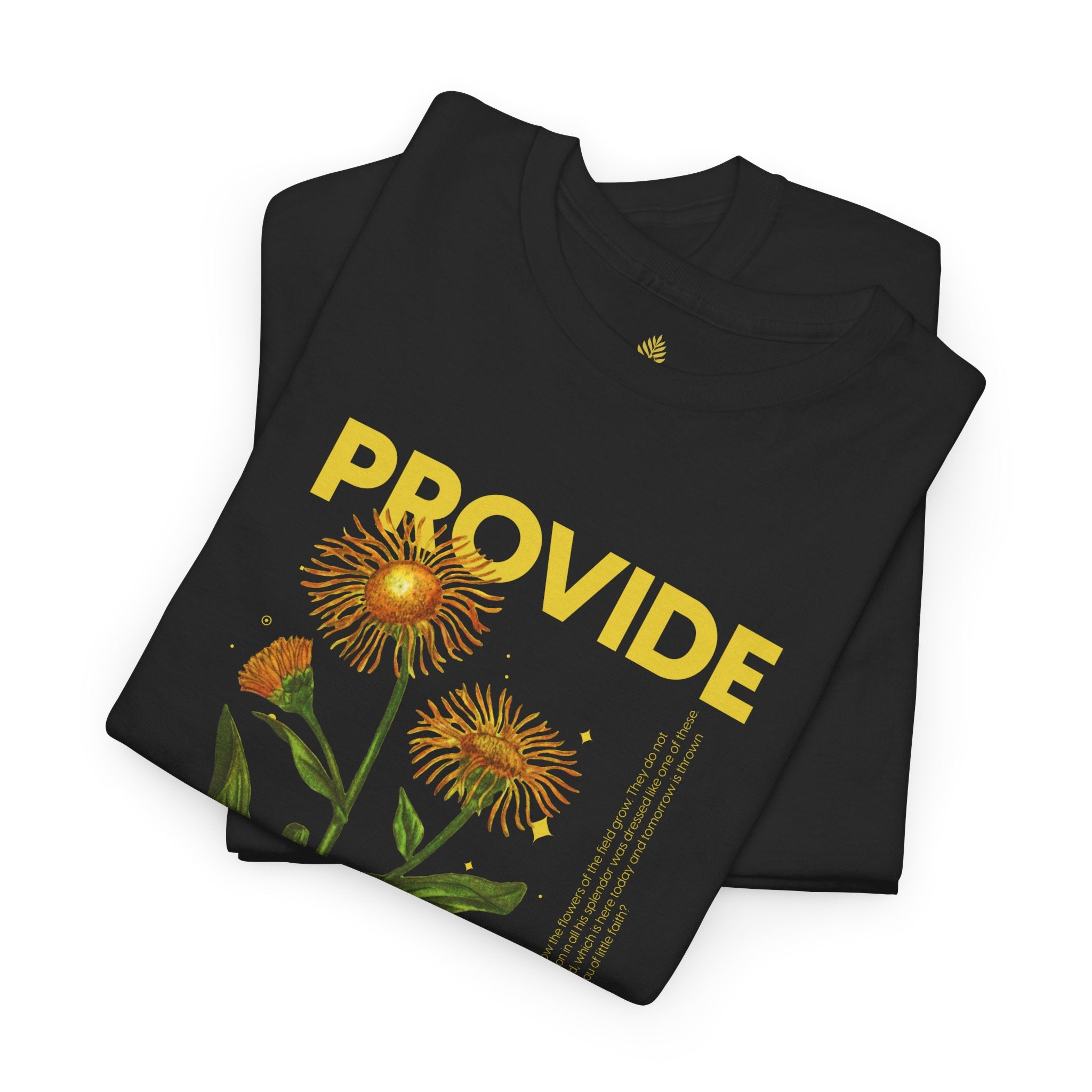 Provide Floral Graphic Tee — Matthew 6:28-30