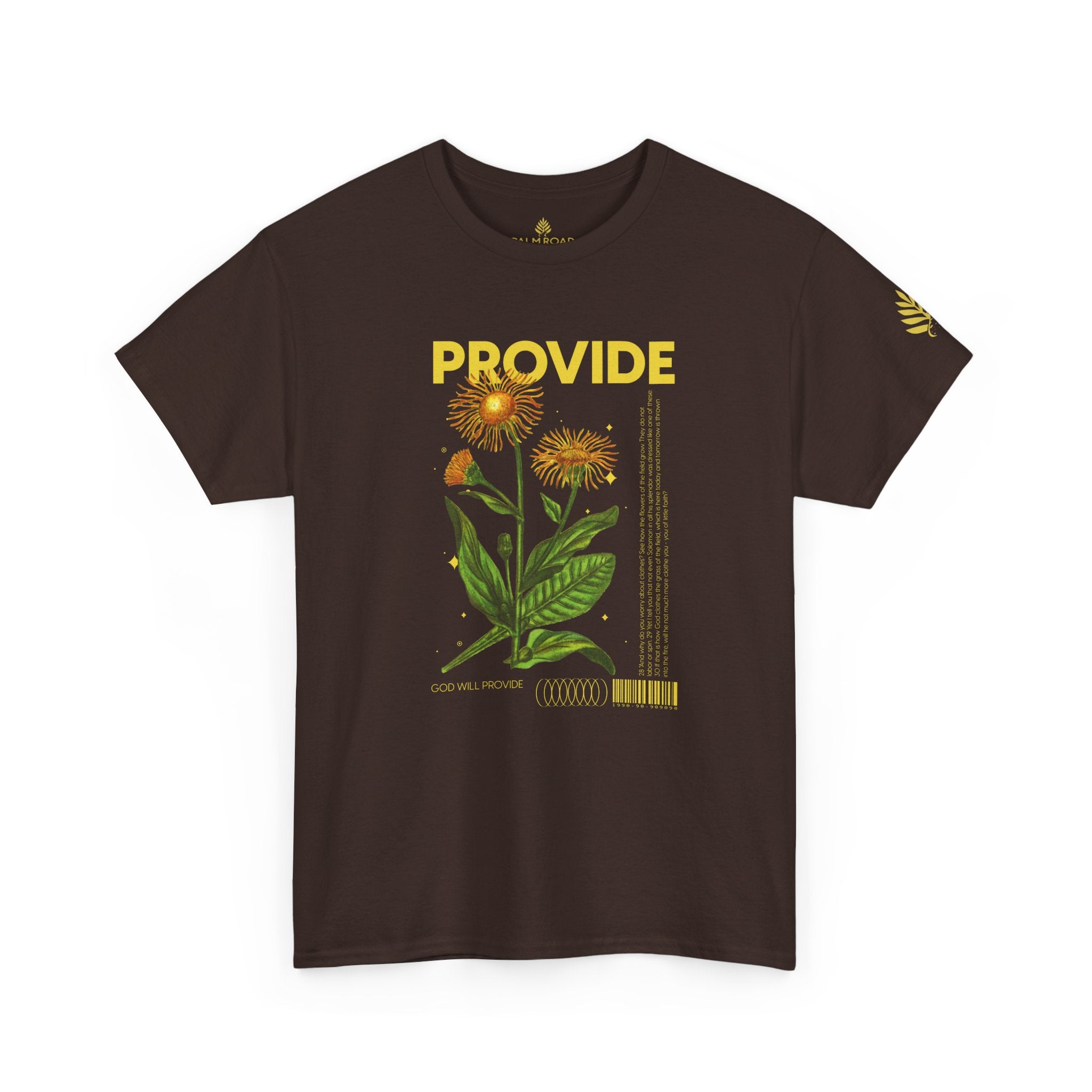 Provide Floral Graphic Tee — Matthew 6:28-30