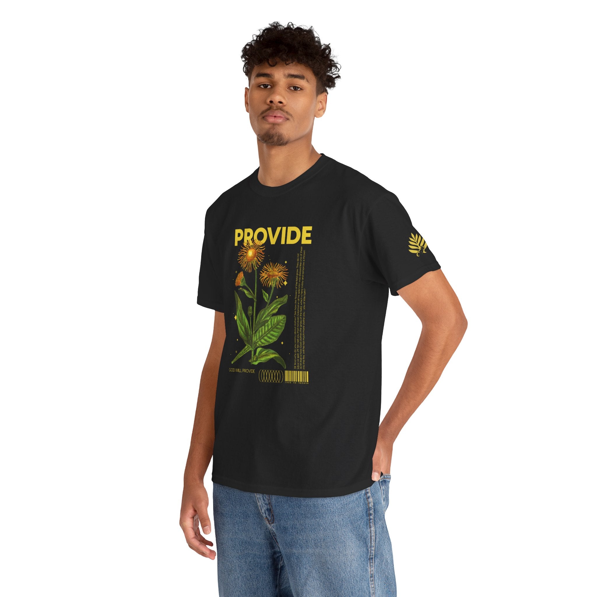 Provide Floral Graphic Tee — Matthew 6:28-30