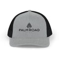 Embroidered Palm Road Snapback Trucker Hat