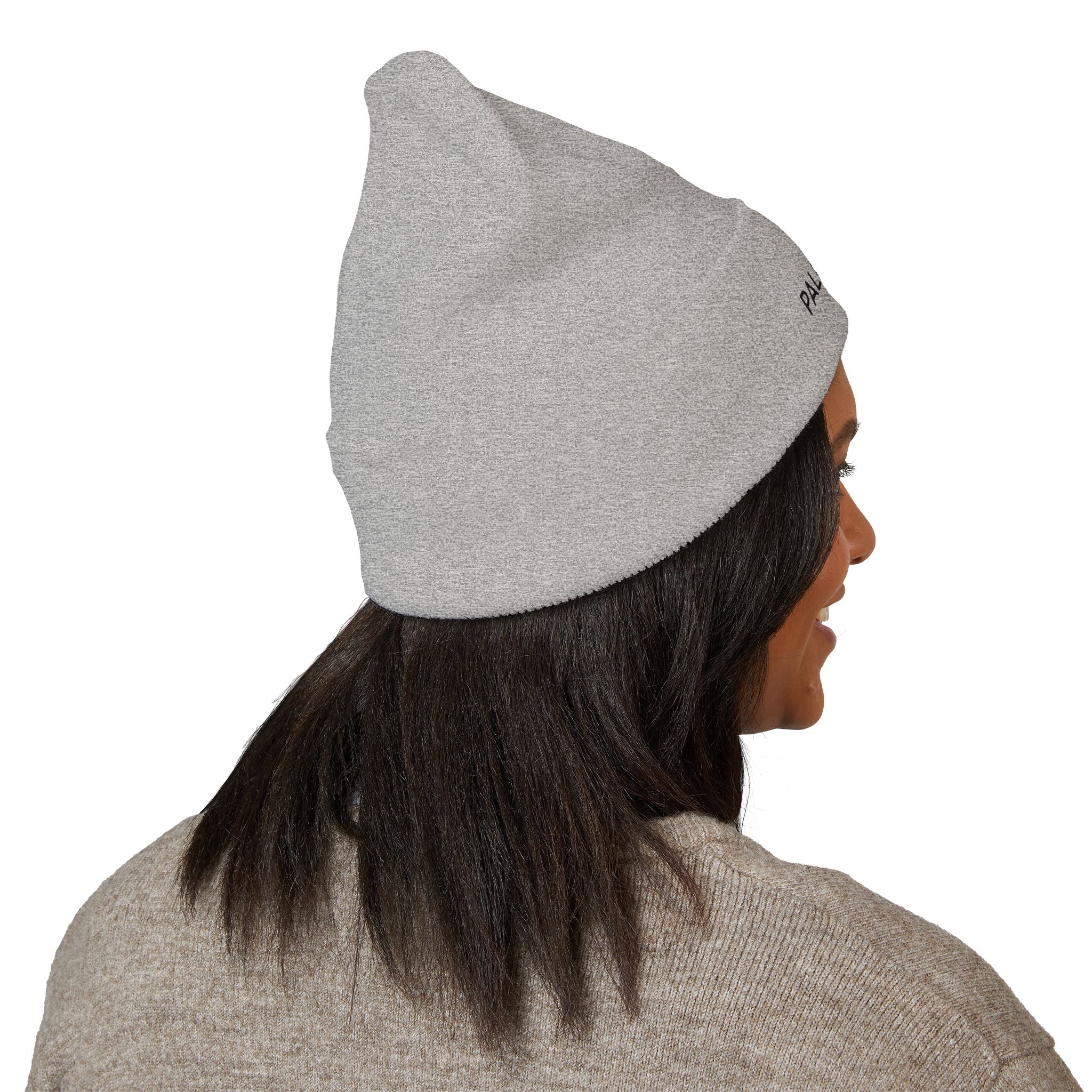 Palm Road |Embroidered Cuffed Beanie