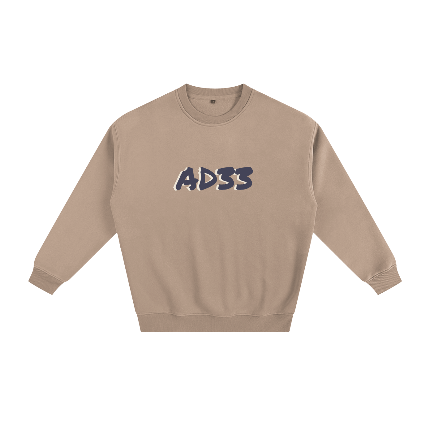 AD33 | Christian Faith Inspired Oversized Fleeced Sweatshirt