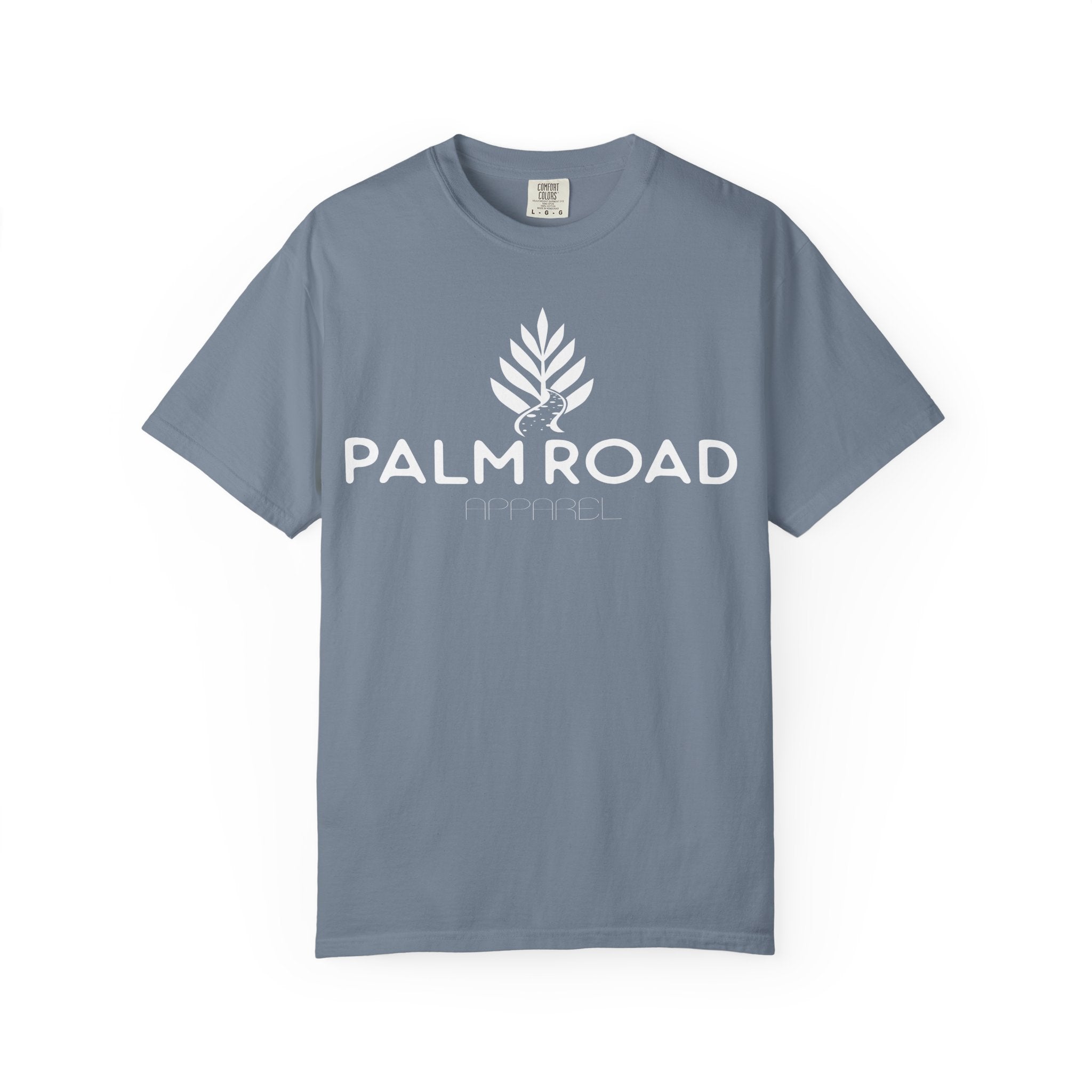 Palm Road Logo T-Shirt | White Print