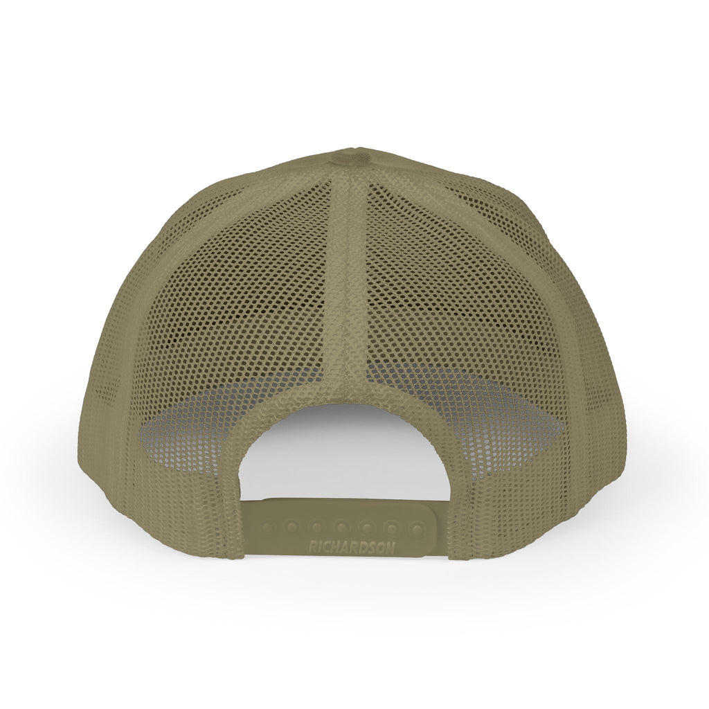 Embroidered Palm Road Snapback Trucker Hat
