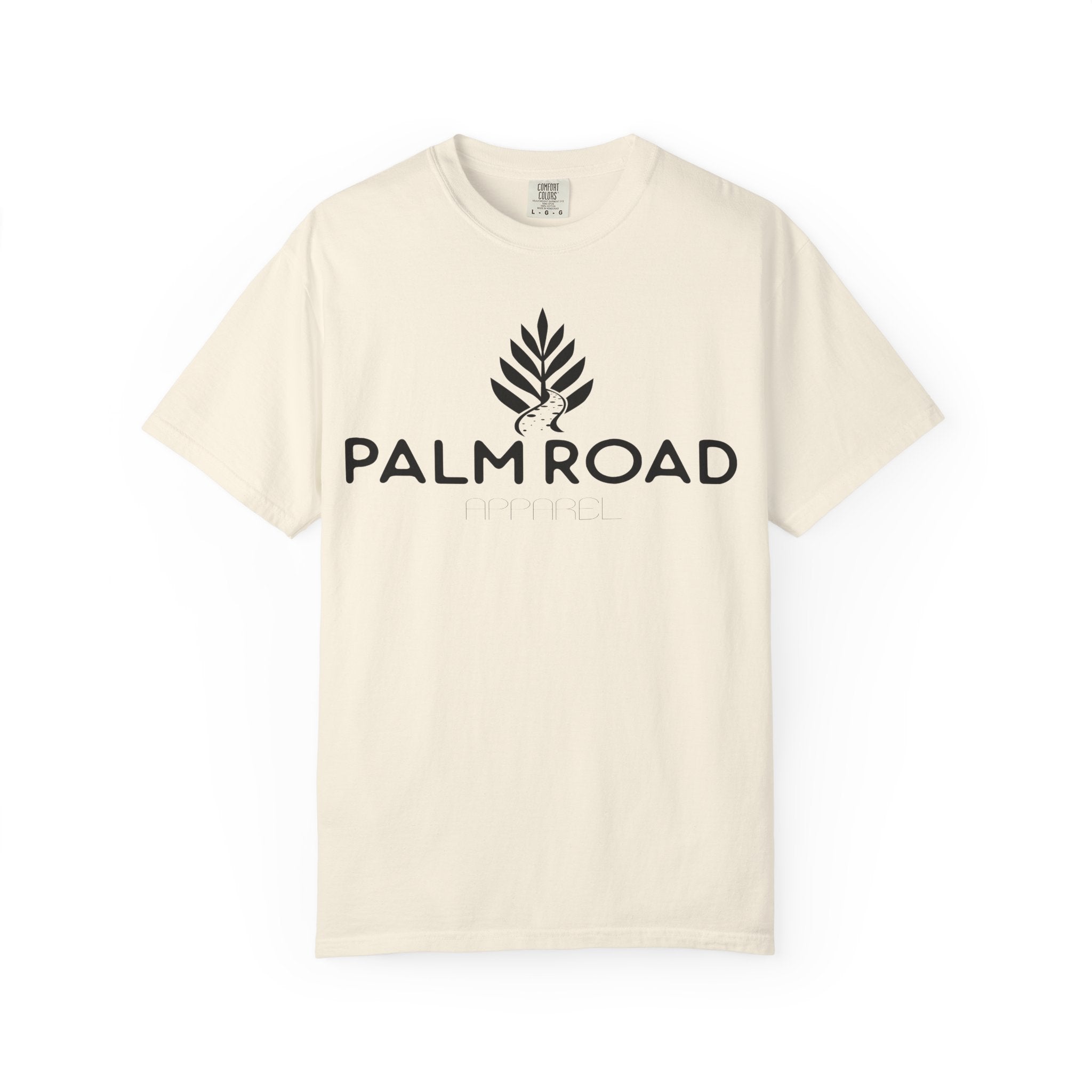 Palm Road Logo T-Shirt | Black Print
