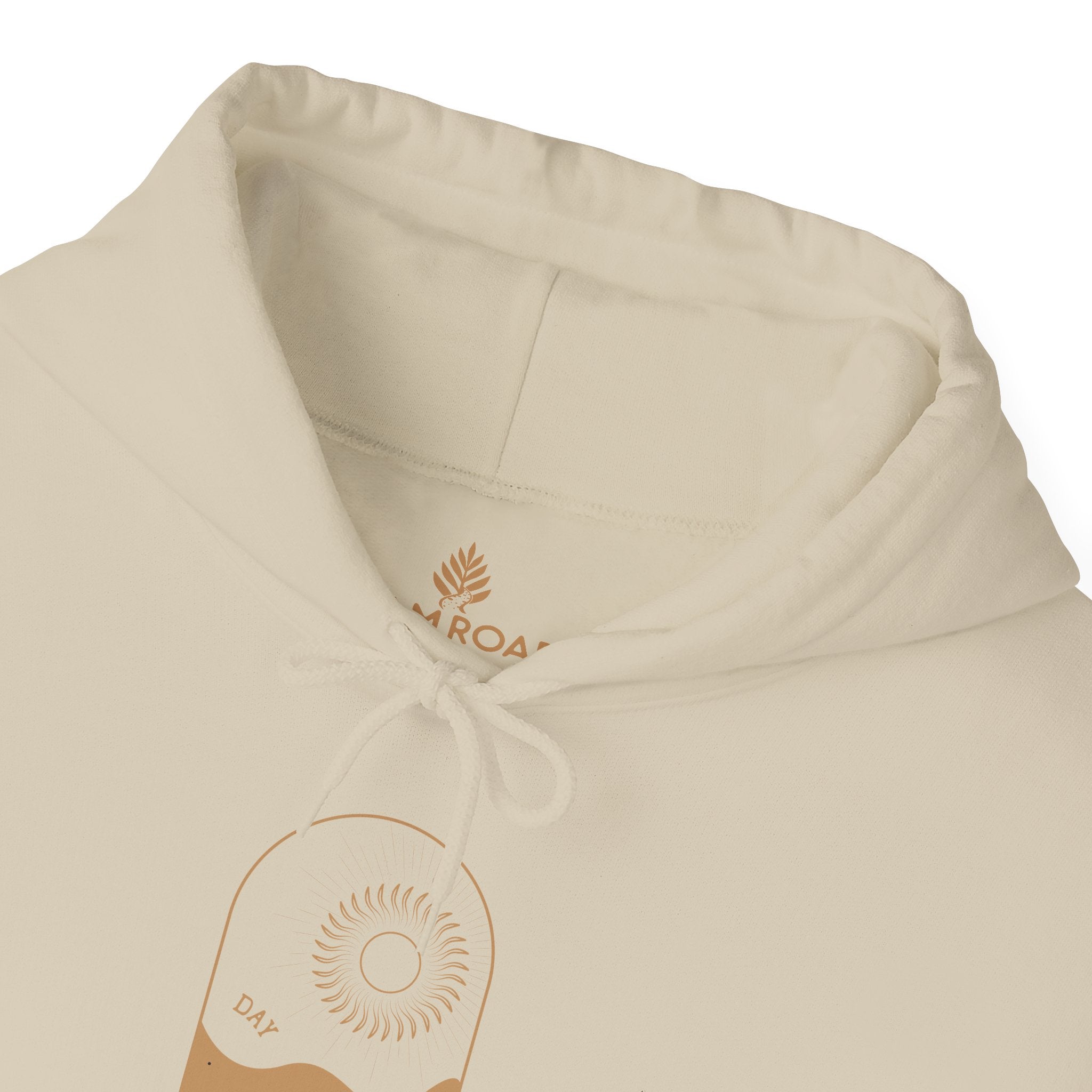 Day One Stuff| Minimal Sun and Moon Graphic Hoodie