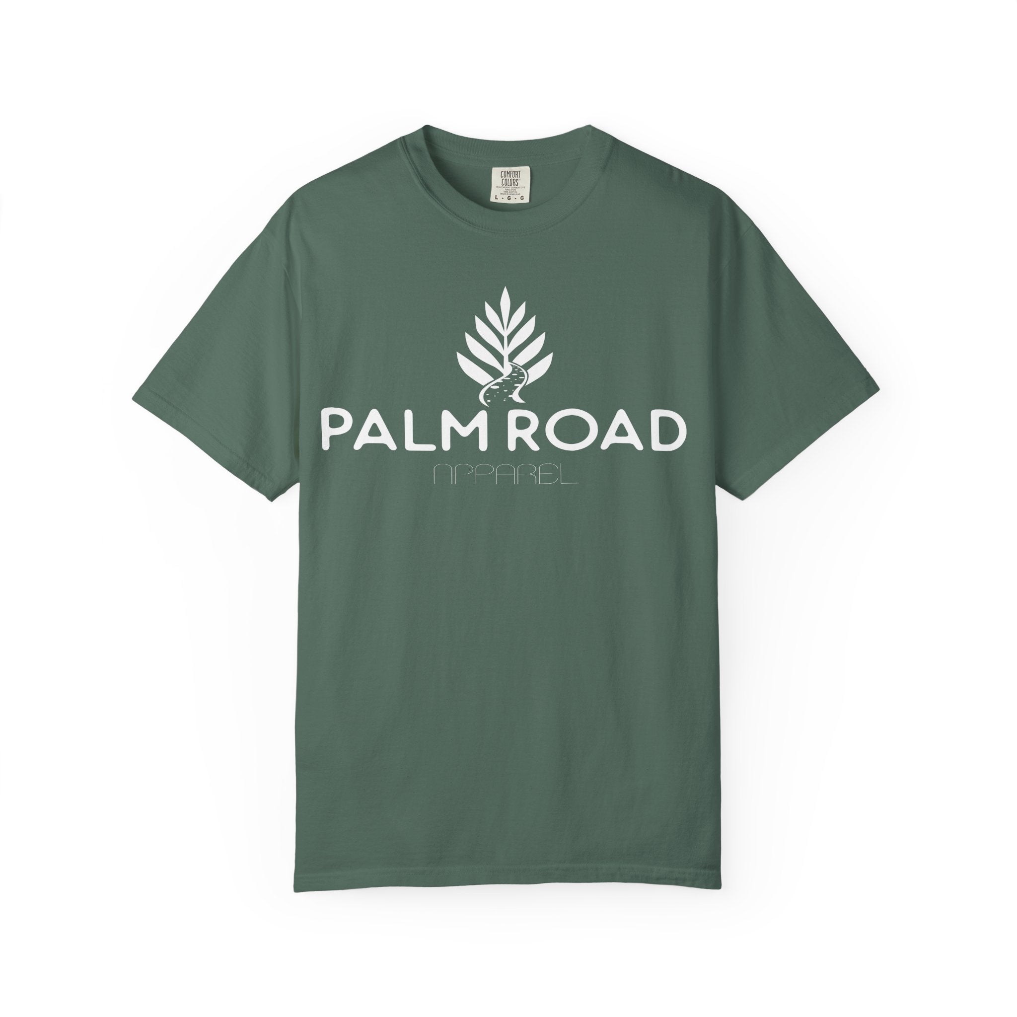 Palm Road Logo T-Shirt | White Print