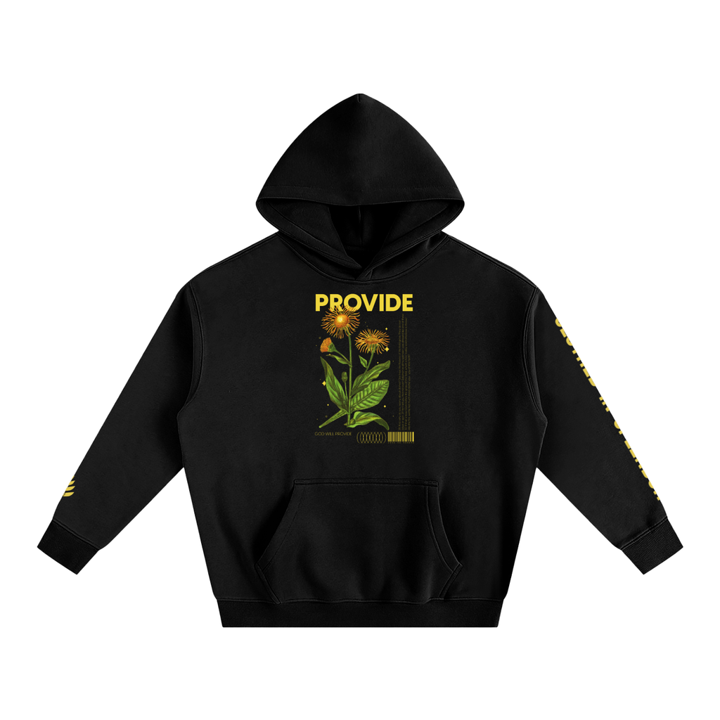 God Will Provide | Oversized Fleece Hoodie