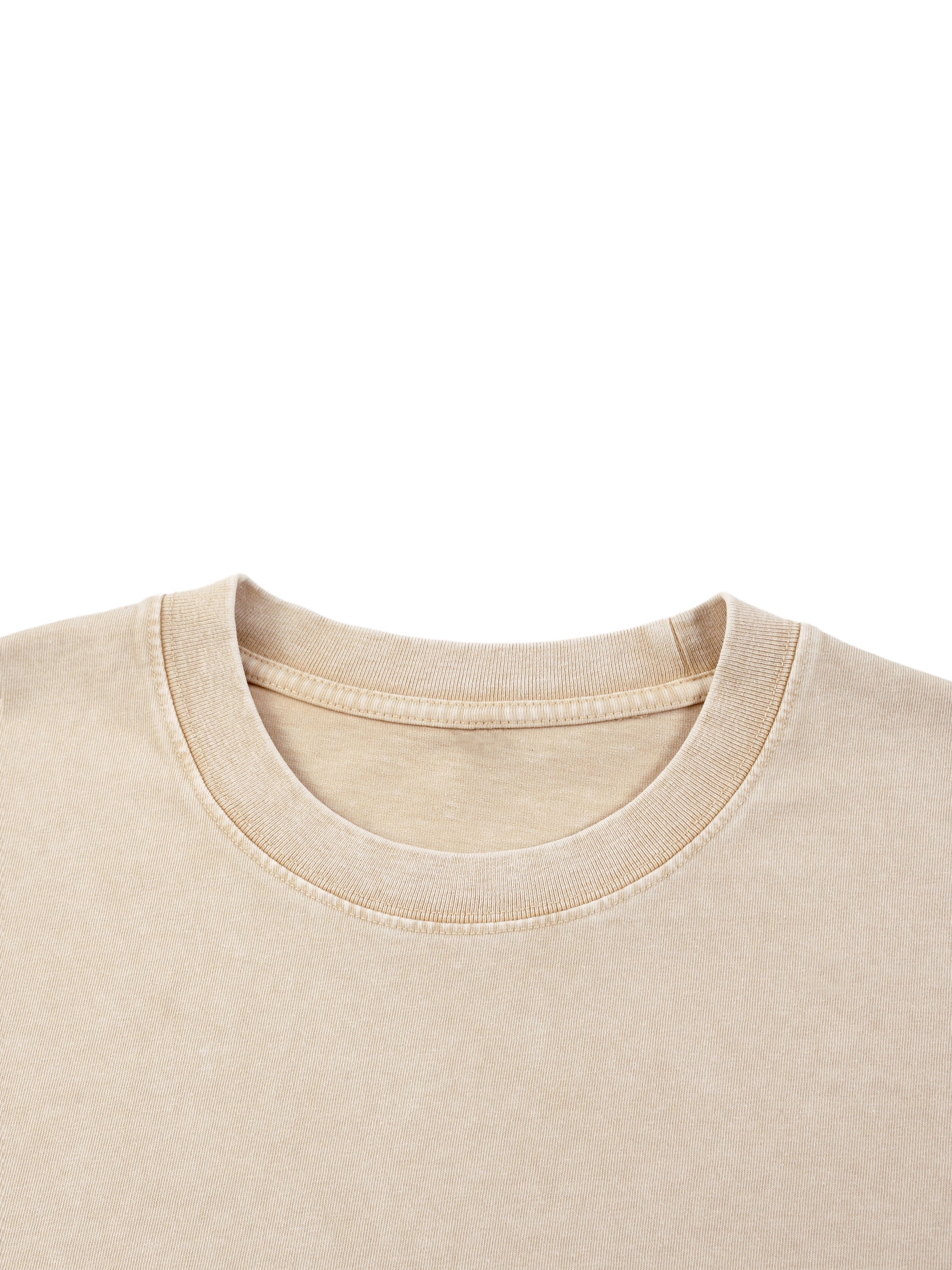Faith Hope and Love | Christian Faith Inspired Mineral Wash Boxy Cotton T-Shirt