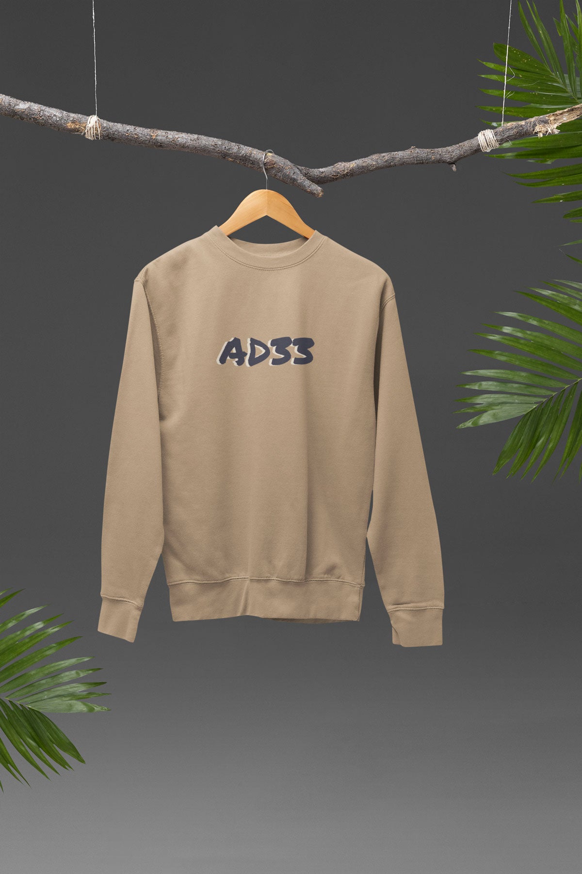 AD33 | Christian Faith Inspired Oversized Fleeced Sweatshirt