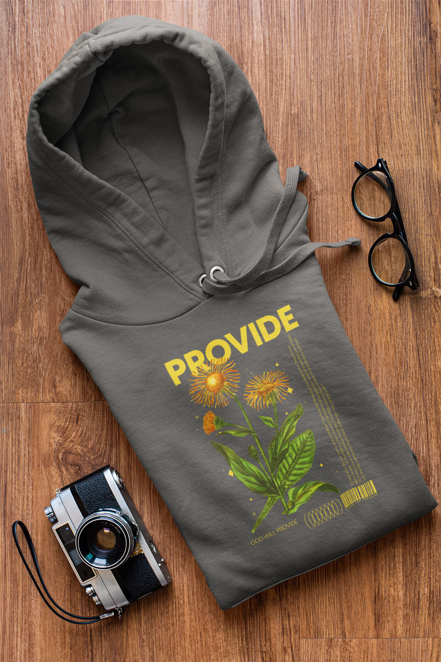 God Will Provide | Oversized Fleece Hoodie