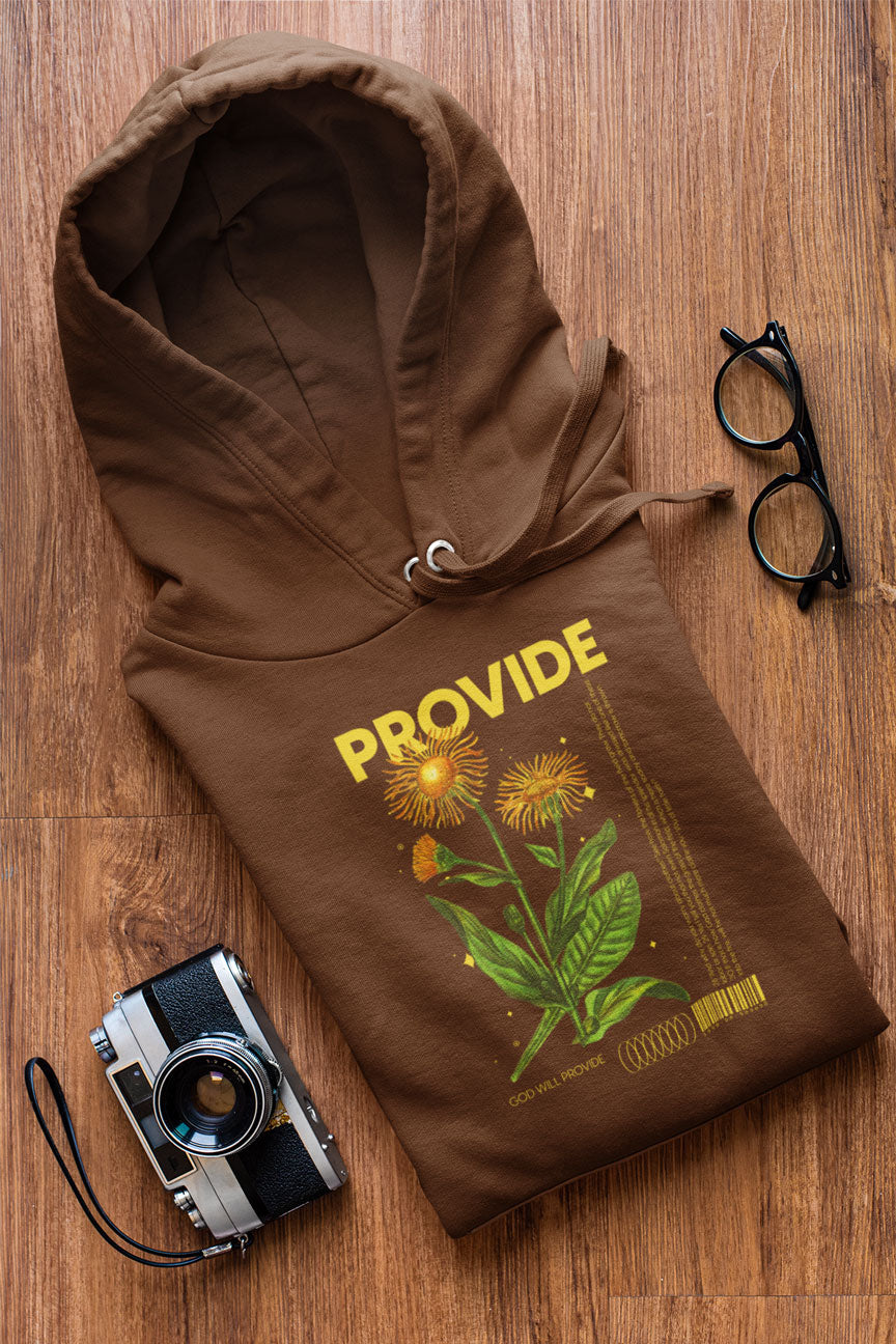 God Will Provide | Oversized Fleece Hoodie
