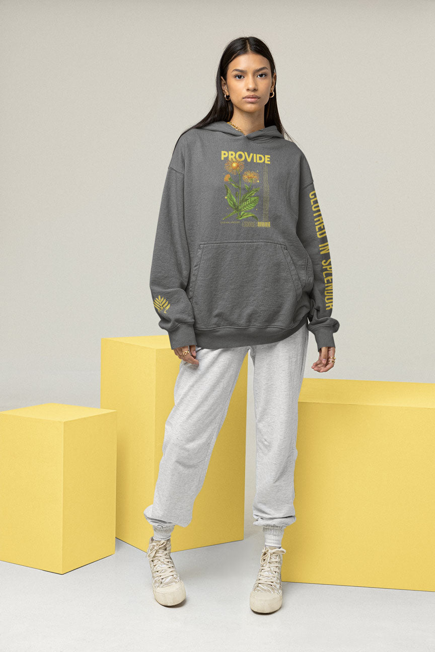 God Will Provide | Oversized Fleece Hoodie