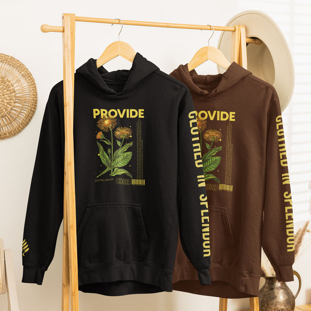 God Will Provide | Oversized Fleece Hoodie